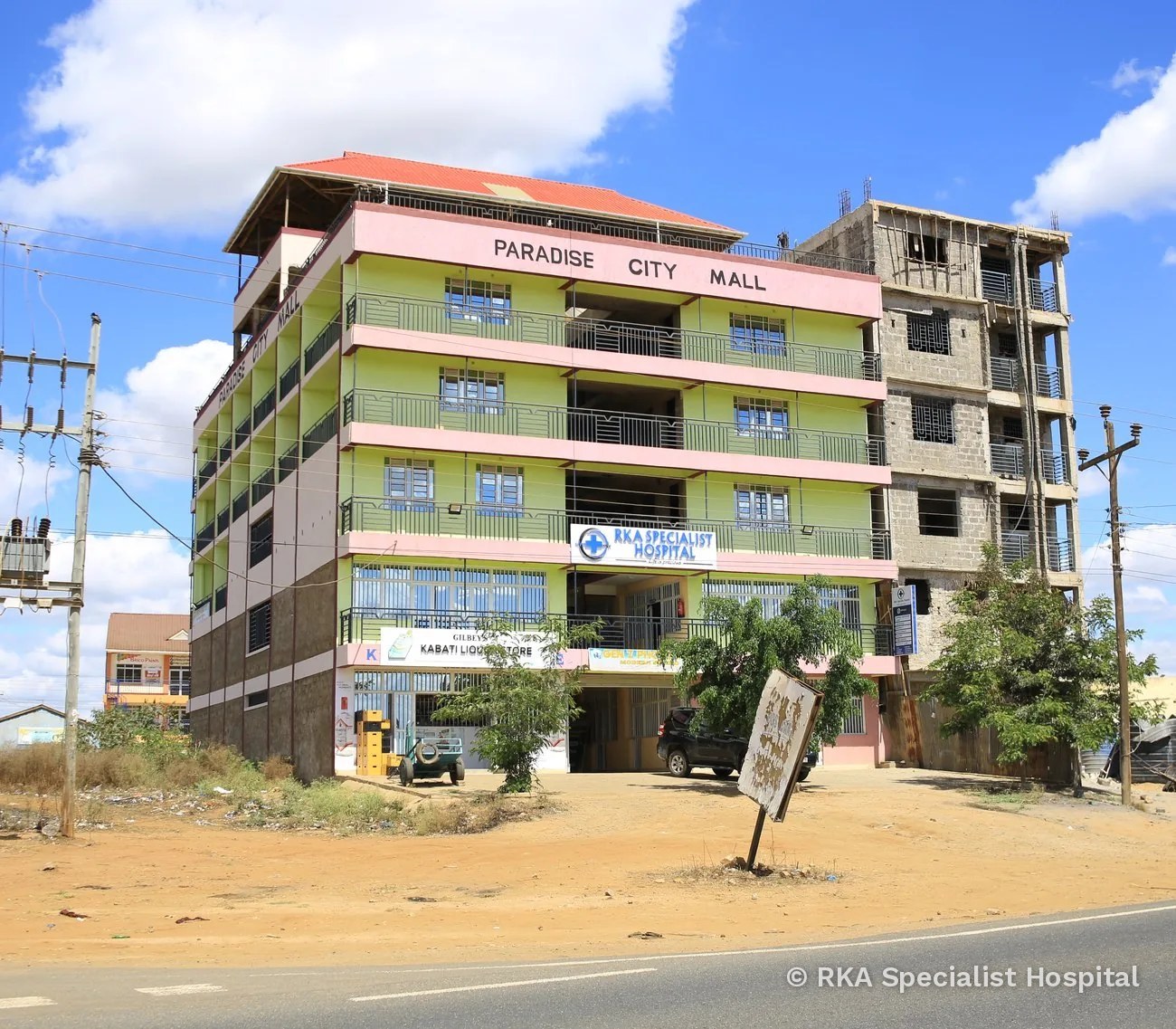 RKA Specialist Hospital building exterior