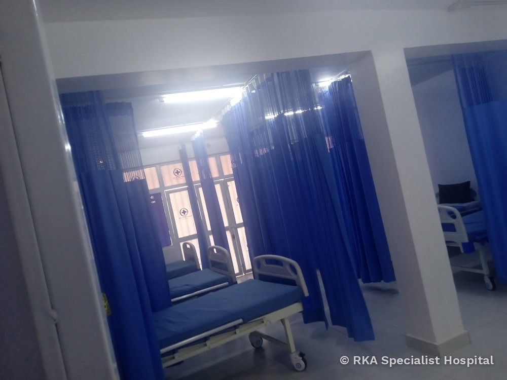 Outpatient sick bay at RKA Specialist Hospital