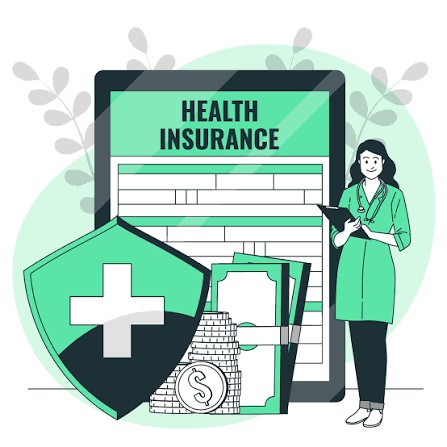 Health cover illustration
