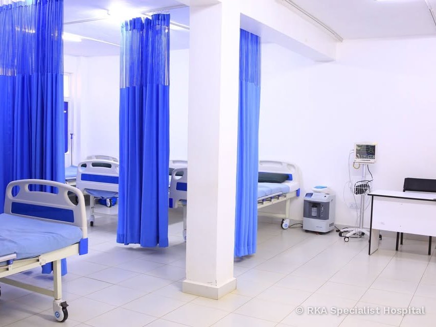 In-patient bed space facilities at RKA Specialist Hospital