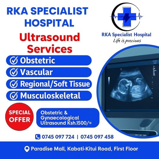 Ultrasound Services — Special Offer promotion at RKA Specialist Hospital