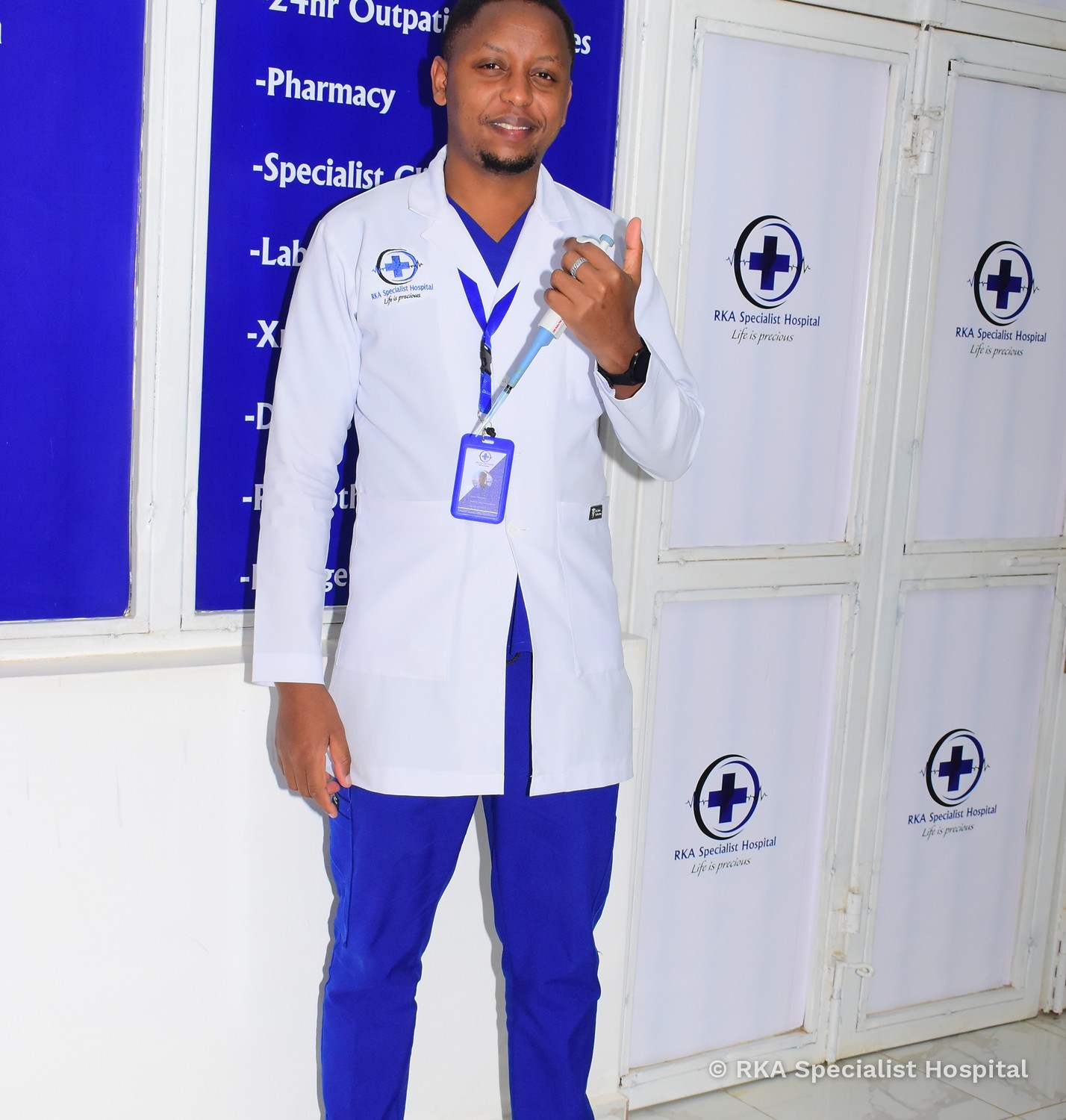 Davis Munyoki, Medical Laboratory Officer