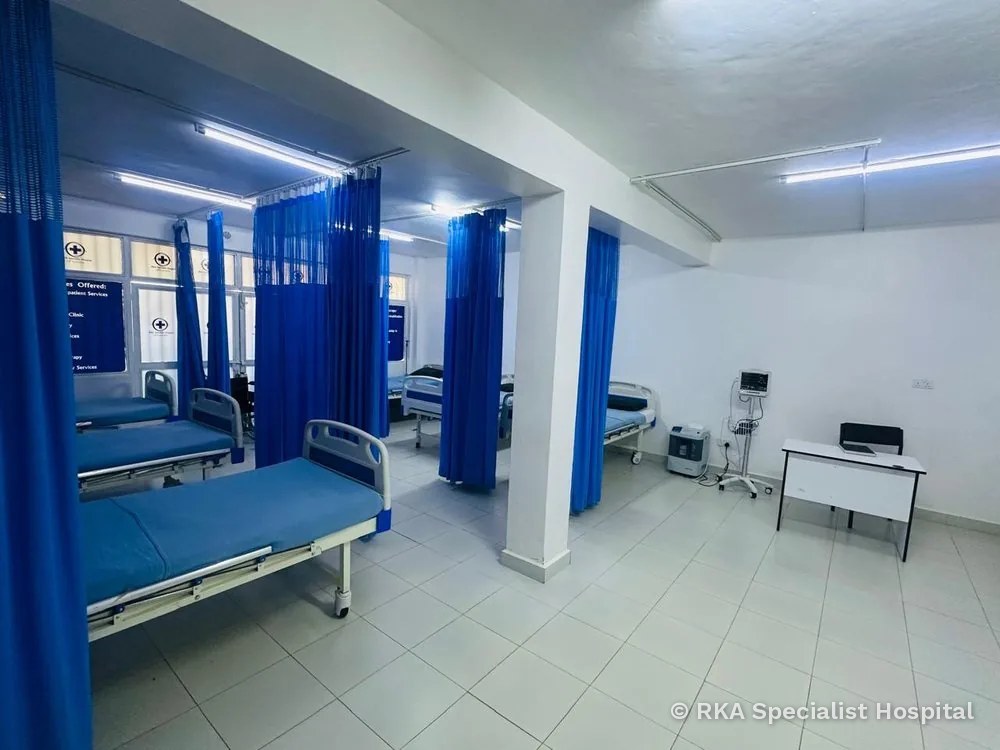 Nursing Sick Bay at RKA Specialist Hospital