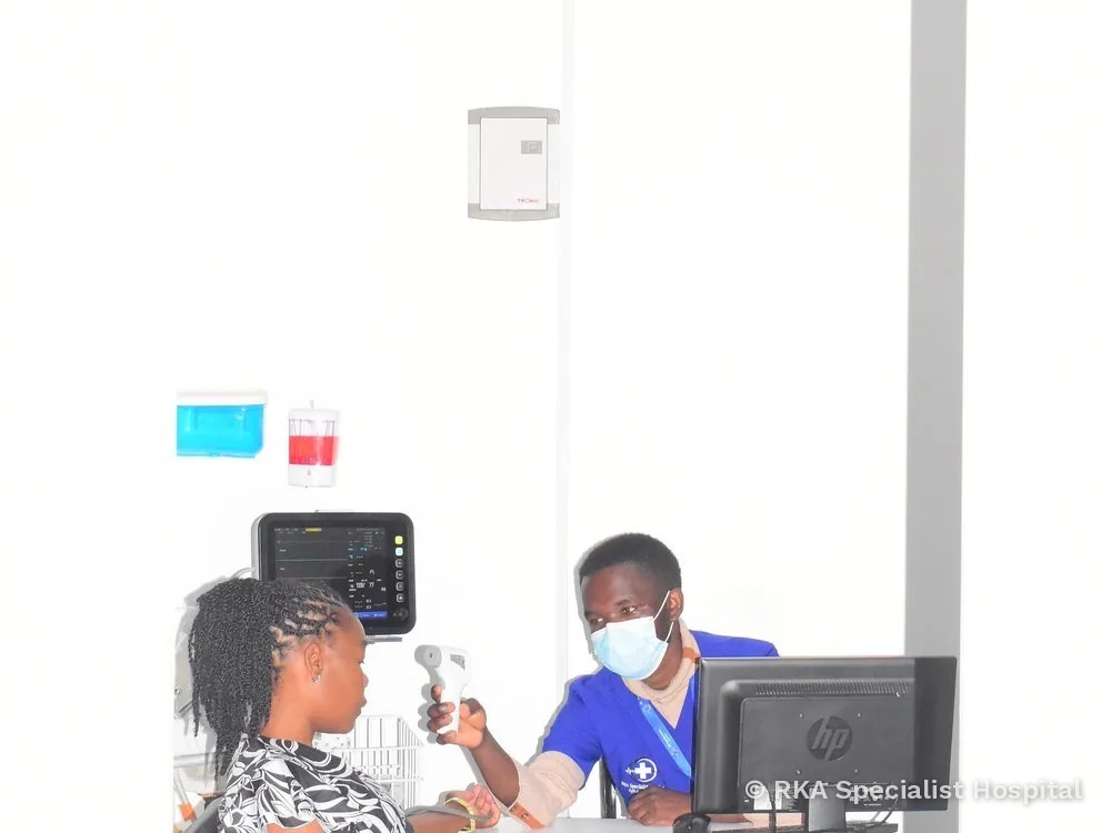 Triage Area at RKA Specialist Hospital