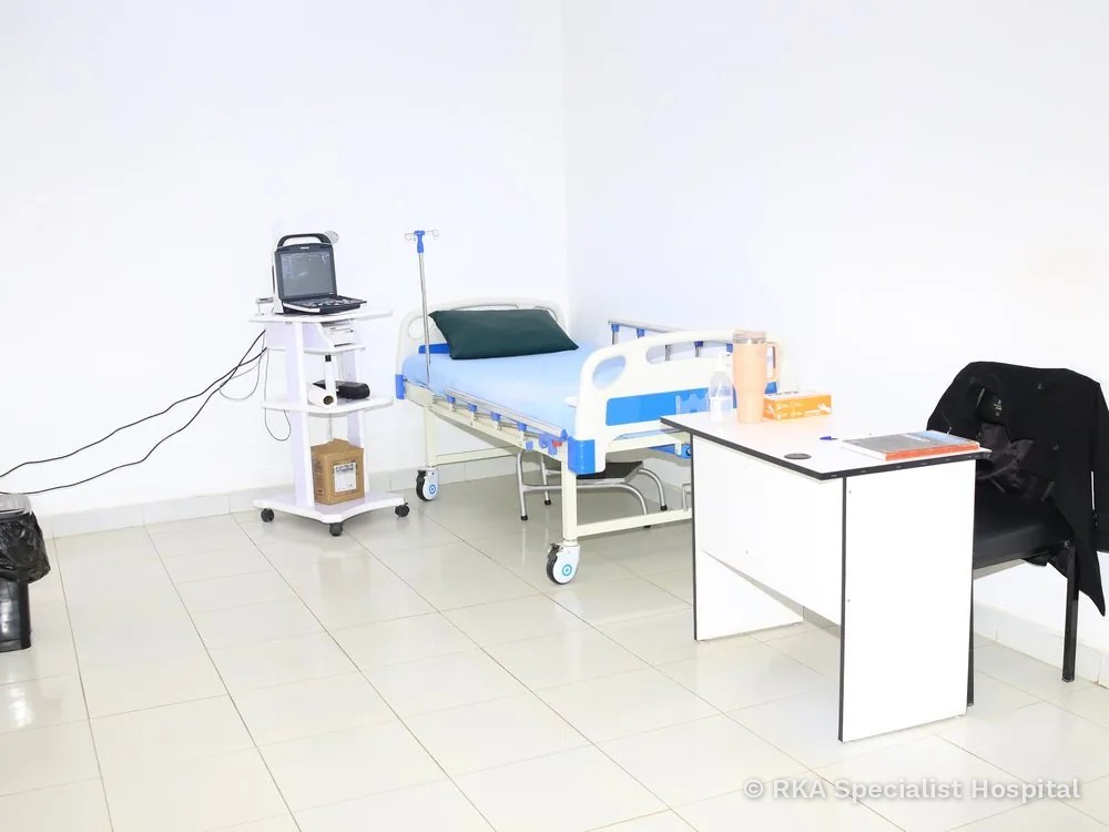 Imaging room at RKA Specialist Hospital