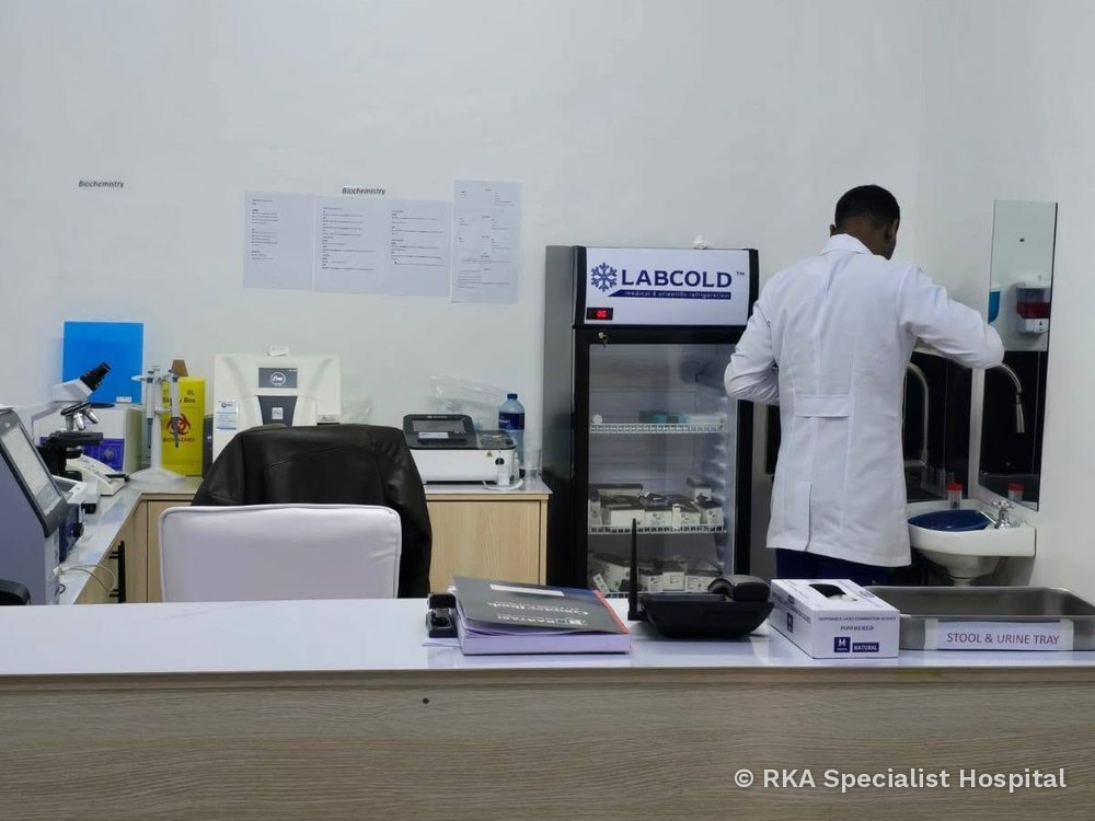 Laboratory testing underway at RKA Specialist Hospital
