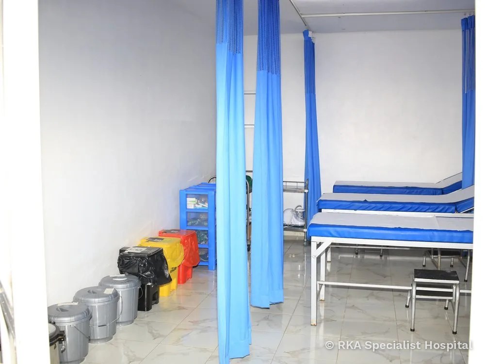 Oncology consultation room at RKA Specialist Hospital
