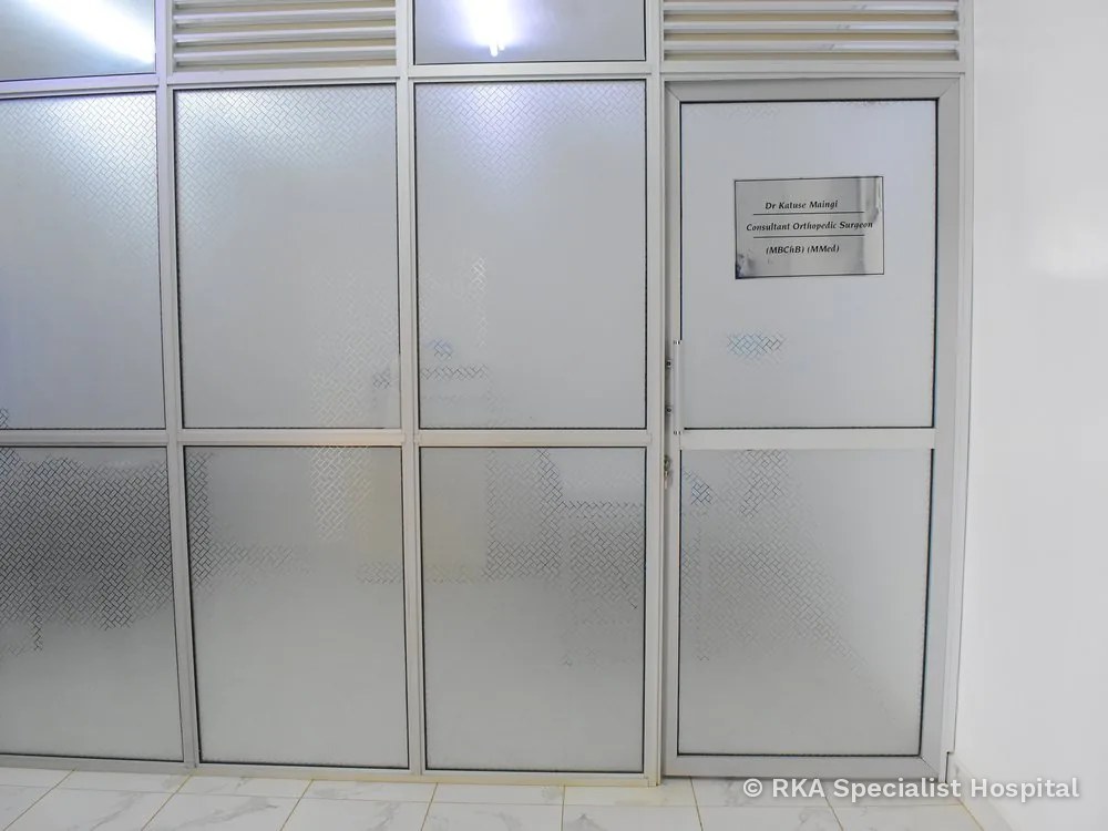 Specialist Room at RKA Specialist Hospital