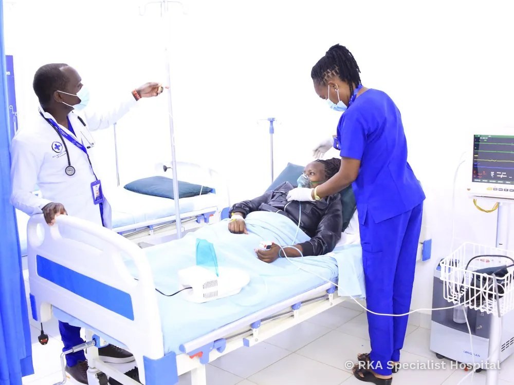 Consultation in Progress at RKA Specialist Hospital