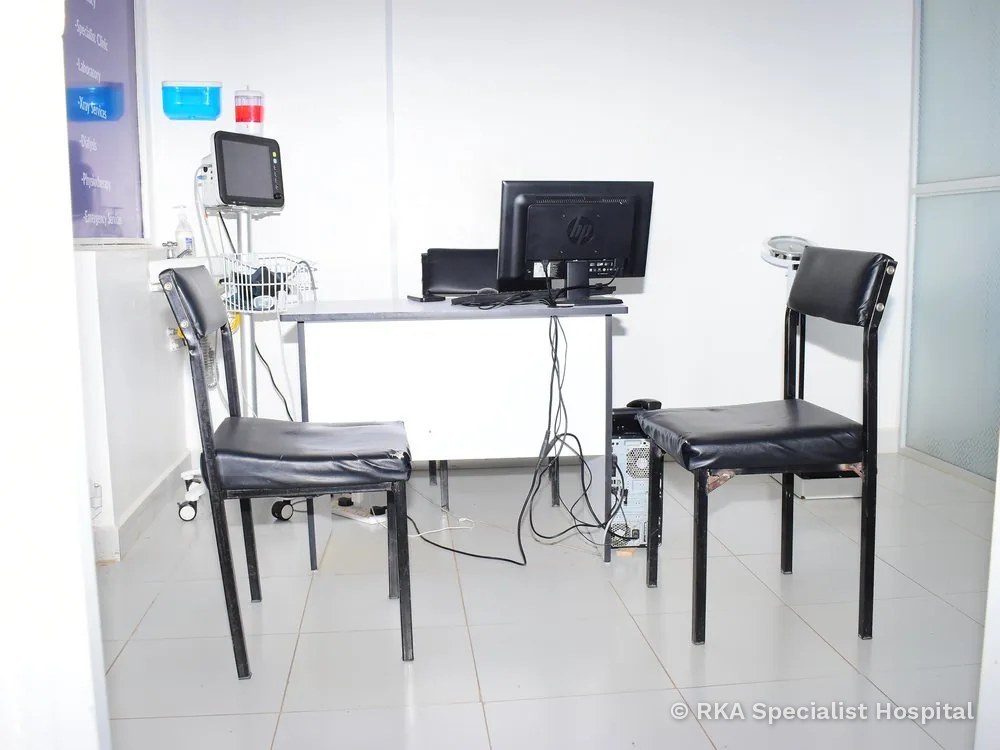 Consultation Room at RKA Specialist Hospital