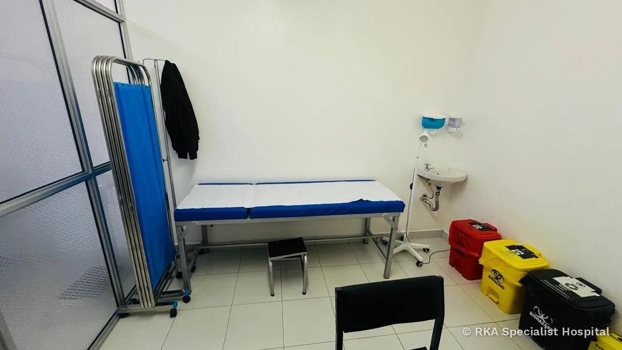 Outpatient consultation at RKA Specialist Hospital